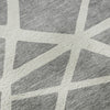 Piper Looms Mayfield Geometric AMF1040 Gray Machine Washable Area Rug Swatch Image