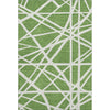 Piper Looms Mayfield Geometric AMF1040 Green Machine Washable Area Rug main image