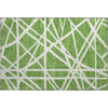 Piper Looms Mayfield Geometric AMF1040 Green Machine Washable Area Rug Scatter Main Image