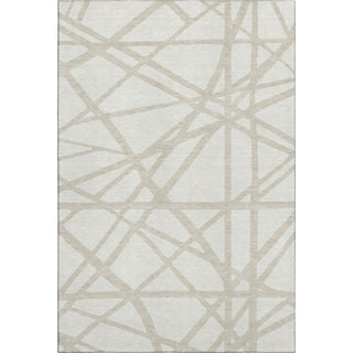 Piper Looms Mayfield Geometric AMF1040 Ivory Machine Washable Area Rug main image