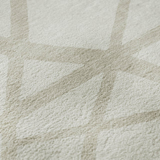 Piper Looms Mayfield Geometric AMF1040 Ivory Machine Washable Area Rug Swatch Image