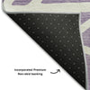 Piper Looms Mayfield Geometric AMF1040 Lavender Machine Washable Area Rug Backing Image