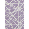 Piper Looms Mayfield Geometric AMF1040 Lavender Machine Washable Area Rug main image