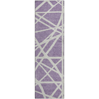 Piper Looms Mayfield Geometric AMF1040 Lavender Machine Washable Area Rug Runner Main Image