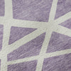 Piper Looms Mayfield Geometric AMF1040 Lavender Machine Washable Area Rug Swatch Image