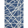 Piper Looms Mayfield Geometric AMF1040 Navy Machine Washable Area Rug main image