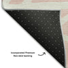 Piper Looms Mayfield Geometric AMF1040 Pink Machine Washable Area Rug Backing Image