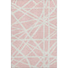 Piper Looms Mayfield Geometric AMF1040 Pink Machine Washable Area Rug main image