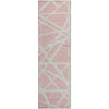 Piper Looms Mayfield Geometric AMF1040 Pink Machine Washable Area Rug Runner Main Image