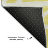 Piper Looms Mayfield Geometric AMF1040 Yellow Machine Washable Area Rug Backing Image