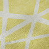 Piper Looms Mayfield Geometric AMF1040 Yellow Machine Washable Area Rug Swatch Image