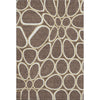 Piper Looms Mayfield Circles AMF1041 Brown Machine Washable Area Rug main image