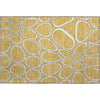 Piper Looms Mayfield Circles AMF1041 Gold Machine Washable Area Rug Scatter Main Image
