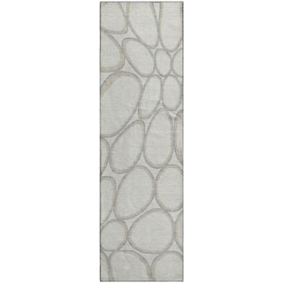 Piper Looms Mayfield Circles AMF1041 Ivory Machine Washable Area Rug Runner Main Image