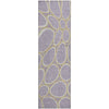 Piper Looms Mayfield Circles AMF1041 Lavender Machine Washable Area Rug Runner Main Image