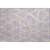 Piper Looms Mayfield Circles AMF1041 Lavender Machine Washable Area Rug Scatter Main Image