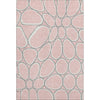 Piper Looms Mayfield Circles AMF1041 Pink Machine Washable Area Rug main image