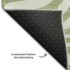 Piper Looms Mayfield Animal Print AMF1042 Aloe Machine Washable Area Rug Backing Image