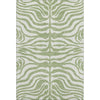 Piper Looms Mayfield Animal Print AMF1042 Aloe Machine Washable Area Rug main image