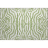 Piper Looms Mayfield Animal Print AMF1042 Aloe Machine Washable Area Rug Scatter Main Image