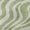 Piper Looms Mayfield Animal Print AMF1042 Aloe Machine Washable Area Rug Swatch Image