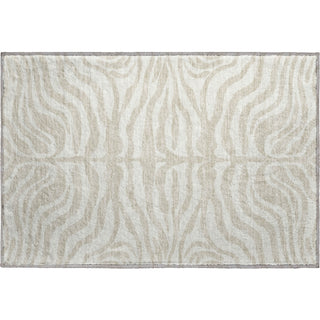 Piper Looms Mayfield Animal Print AMF1042 Beige Machine Washable Area Rug Scatter Main Image