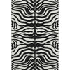 Piper Looms Mayfield Animal Print AMF1042 Black Machine Washable Area Rug main image