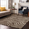 Piper Looms Mayfield Animal Print AMF1042 Brown Machine Washable Area Rug Lifestyle Image Feature