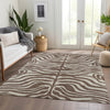 Piper Looms Mayfield Animal Print AMF1042 Brown Machine Washable Area Rug Lifestyle Image Feature