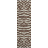 Piper Looms Mayfield Animal Print AMF1042 Brown Machine Washable Area Rug Runner Main Image