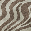 Piper Looms Mayfield Animal Print AMF1042 Brown Machine Washable Area Rug Swatch Image