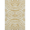 Piper Looms Mayfield Animal Print AMF1042 Gold Machine Washable Area Rug main image