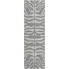 Piper Looms Mayfield Animal Print AMF1042 Gray Machine Washable Area Rug Runner Main Image