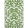 Piper Looms Mayfield Animal Print AMF1042 Green Machine Washable Area Rug main image
