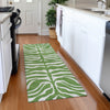 Piper Looms Mayfield Animal Print AMF1042 Green Machine Washable Area Rug Runner Lifestyle Image Feature