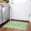 Piper Looms Mayfield Animal Print AMF1042 Green Machine Washable Area Rug Scatter Lifestyle Image Feature