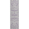 Piper Looms Mayfield Animal Print AMF1042 Lavender Machine Washable Area Rug Runner Main Image