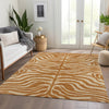 Piper Looms Mayfield Animal Print AMF1042 Paprika Machine Washable Area Rug Lifestyle Image Feature