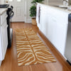Piper Looms Mayfield Animal Print AMF1042 Paprika Machine Washable Area Rug Runner Lifestyle Image Feature