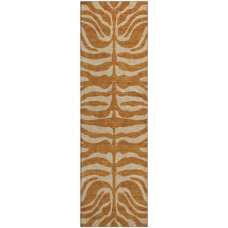 Piper Looms Mayfield Animal Print AMF1042 Paprika Machine Washable Area Rug Runner Main Image