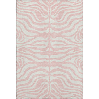 Piper Looms Mayfield Animal Print AMF1042 Pink Machine Washable Area Rug main image