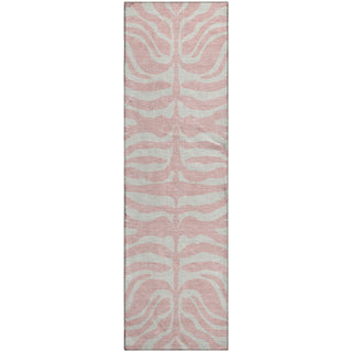 Piper Looms Mayfield Animal Print AMF1042 Pink Machine Washable Area Rug Runner Main Image