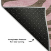 Piper Looms Mayfield Animal Print AMF1043 Brown Machine Washable Area Rug Backing Image