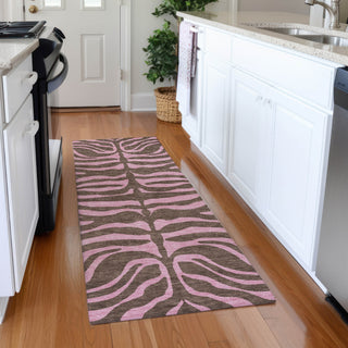 Piper Looms Mayfield Animal Print AMF1043 Brown Machine Washable Area Rug Runner Lifestyle Image Feature
