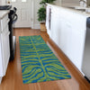 Piper Looms Mayfield Animal Print AMF1043 Green Machine Washable Area Rug Runner Lifestyle Image Feature