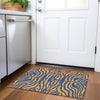 Piper Looms Mayfield Animal Print AMF1043 Navy Machine Washable Area Rug Scatter Lifestyle Image Feature