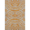Piper Looms Mayfield Animal Print AMF1043 Orange Machine Washable Area Rug main image
