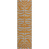 Piper Looms Mayfield Animal Print AMF1043 Orange Machine Washable Area Rug Runner Main Image