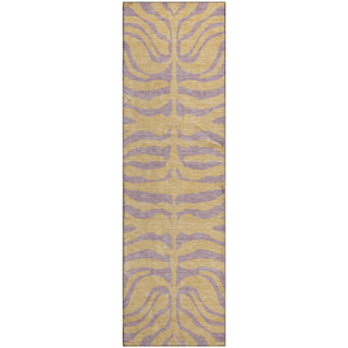 Piper Looms Mayfield Animal Print AMF1043 Peach Machine Washable Area Rug Runner Main Image