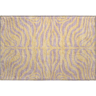 Piper Looms Mayfield Animal Print AMF1043 Peach Machine Washable Area Rug Scatter Main Image